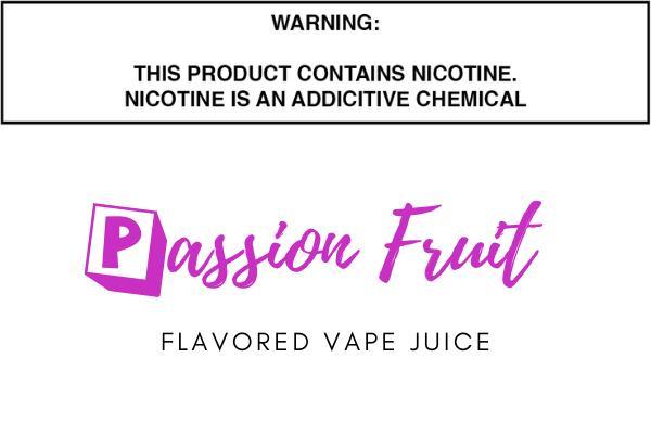 Passion Fruit Flavored E Juice