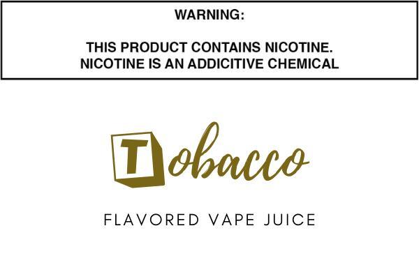 Tobacco Flavored E Juice