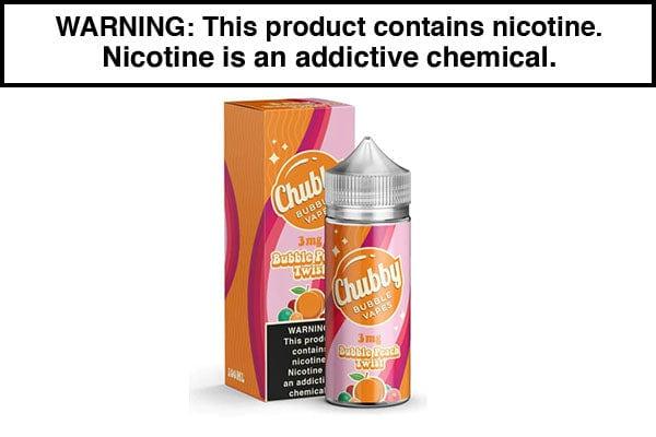 Bubble Peach Twist by Chubby Bubble Vapes 100ML Bubble Peach Twist by Chubby Bubble Vapes 100ML