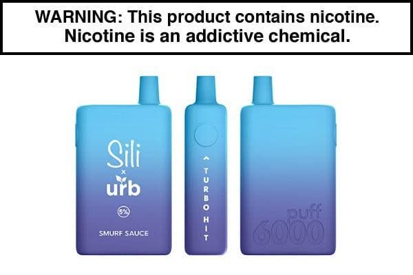 Sili X URB Disposable Vape 6000 Puffs - $12.95 Sili X URB Disposable Vape 6000 Puffs - $12.95