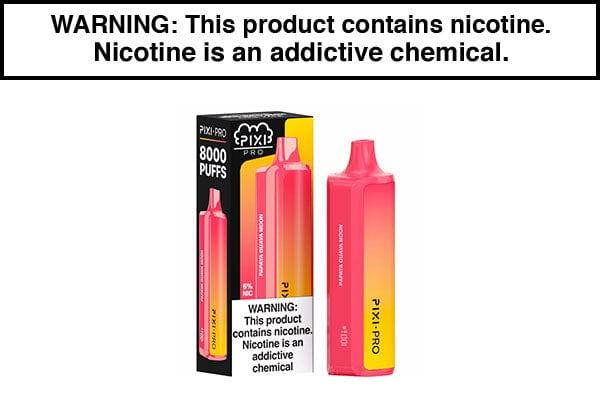 PUFF PIXI PRO DISPOSABLE VAPE - 8000 PUFFS