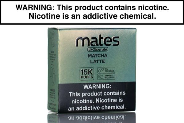 7 DAZE CLICKMATE MATES RECHARGE DISPOSABLE VAPE PODS - 15,000 PUFFS (2 PACK)
