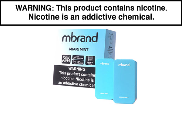 7 DAZE CLICKMATE MBRAND PODS (2 PACK) Miami Mint