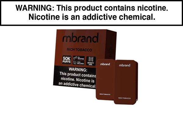 7 DAZE CLICKMATE MBRAND PODS (2 PACK) Rich Tobacco