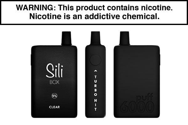 black disposable vape brands Sili Box Disposable Vape 6000 Puffs