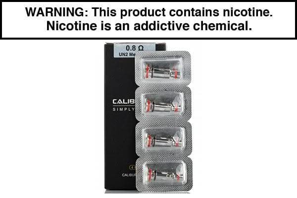 UWELL CALIBURN G COILS (4 PACK) UWELL CALIBURN G COILS (4 PACK)
