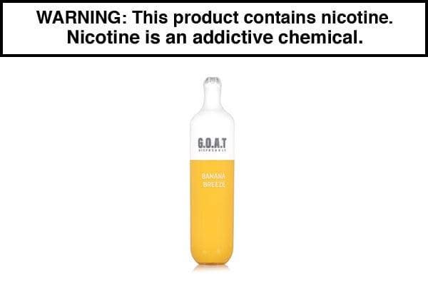 GOAT Disposable Vape 4000 Puffs - $4.99 GOAT Disposable Vape 4000 Puffs - $4.99