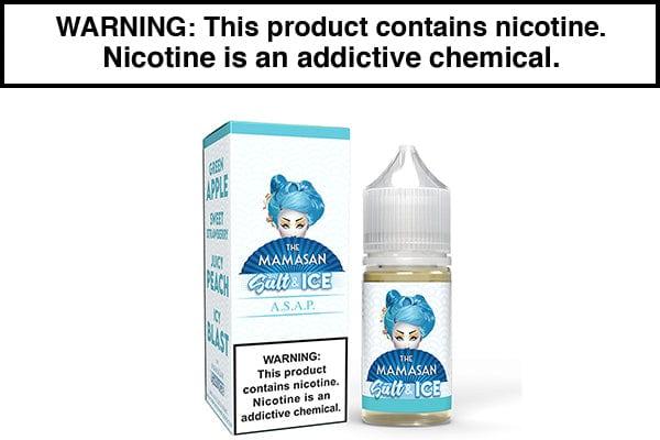 ASAP ICE BY THE MAMASAN SALTS 30ML ASAP ICE BY THE MAMASAN SALTS 30ML