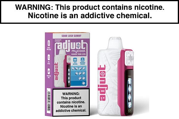 ADJUST MYCOOL 40K DISPOSABLE VAPE - 40,000 PUFFS ADJUST MYCOOL 40K DISPOSABLE VAPE - 40,000 PUFFS