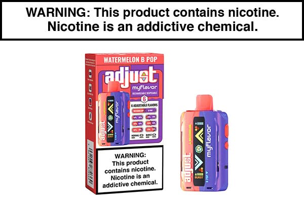 ADJUST MYFLAVOR 40K DISPOSABLE VAPE - 40,000 PUFFS ADJUST MYFLAVOR 40K DISPOSABLE VAPE - 40,000 PUFFS