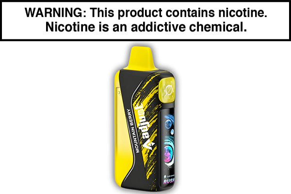 ADJUST MYRUSHER 40K DISPOSABLE VAPE - 40,000 PUFFS Mountain Berry