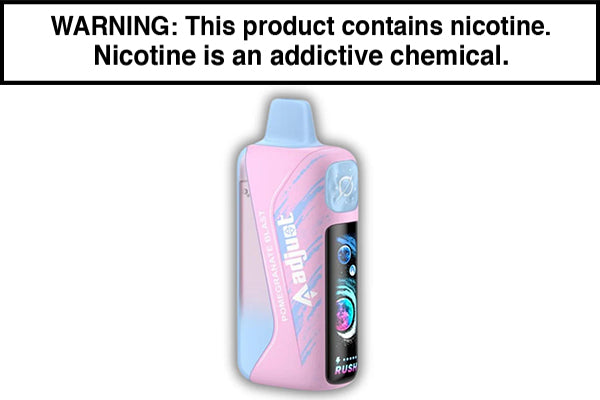 ADJUST MYRUSHER 40K DISPOSABLE VAPE - 40,000 PUFFS Pomegranate Blast