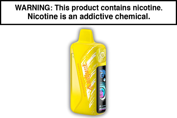 ADJUST MYRUSHER 40K DISPOSABLE VAPE - 40,000 PUFFS Strawberry Banana