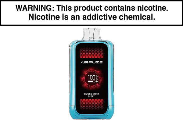 AIRFUZE JET 20K DISPOSABLE VAPE - 20,000 PUFFS Blueberry Mint