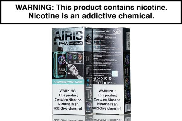 AIRIS ALPHA TOUCH 20K DISPOSABLE VAPE - 20,000 PUFFS