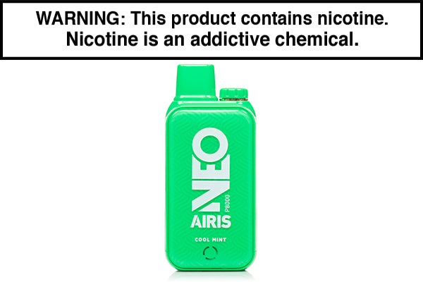AIRIS NEO P8000 DISPOSABLE VAPE - 8,000 PUFFS Cool Mint
