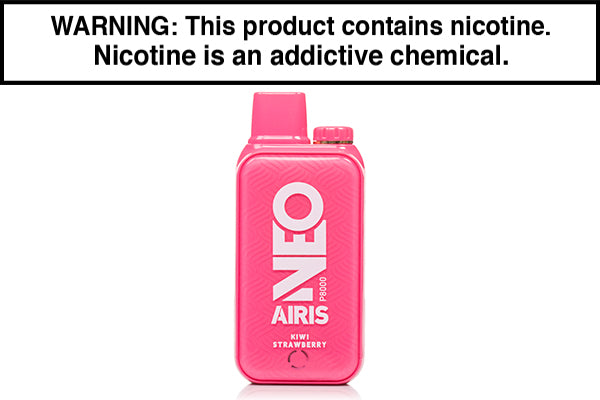 AIRIS NEO P8000 DISPOSABLE VAPE - 8,000 PUFFS Kiwi Strawberry