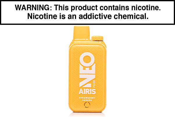 AIRIS NEO P8000 DISPOSABLE VAPE - 8,000 PUFFS Strawberry Banana