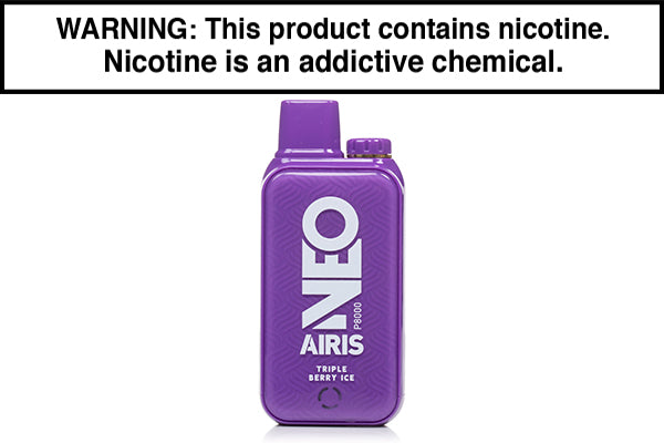 AIRIS NEO P8000 DISPOSABLE VAPE - 8,000 PUFFS Triple Berry Ice