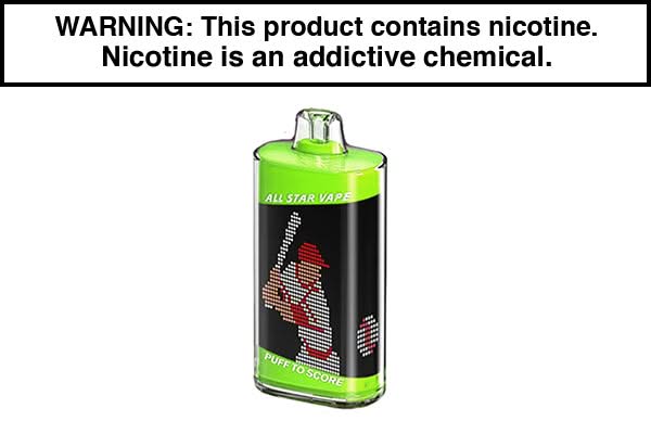 ALL STAR 30K DISPOSABLE VAPE - 30,000 PUFFS ALL STAR 30K DISPOSABLE VAPE - 30,000 PUFFS