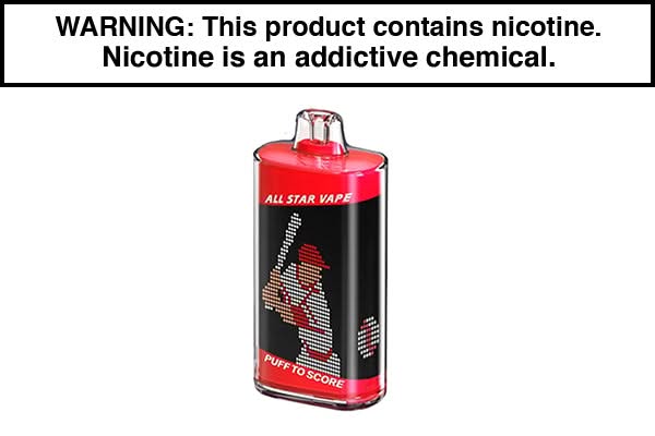 ALL STAR 30K DISPOSABLE VAPE - 30,000 PUFFS ALL STAR 30K DISPOSABLE VAPE - 30,000 PUFFS
