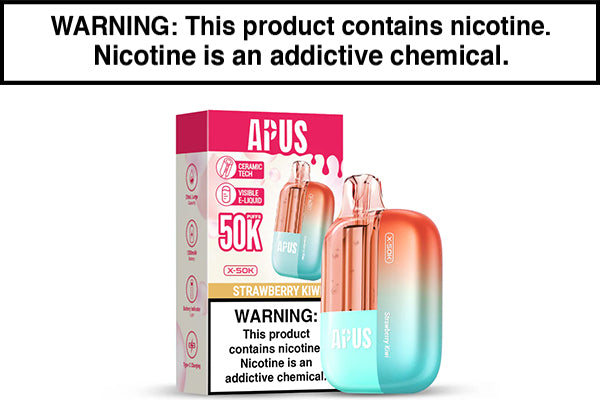 APUS X 50K DISPOSABLE VAPE - 50,000 PUFFS Strawberry Kiwi