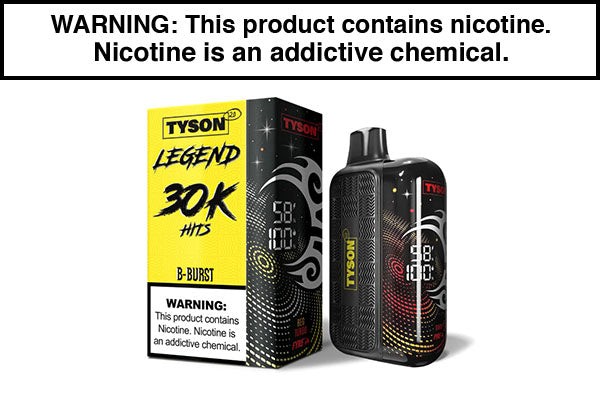 TYSON 2.0 LEGEND 30K DISPOSABLE VAPE - $16.49 - Vape Juice