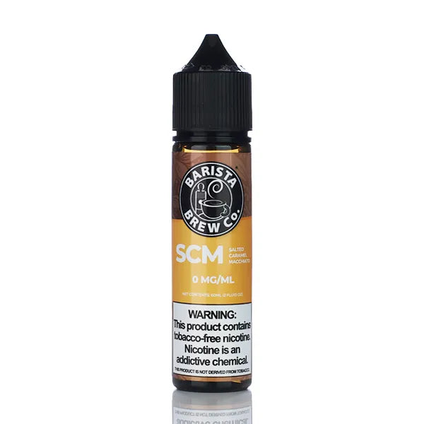 BARISTA BREW CO. - NO NICOTINE VAPE JUICE 60ML Salted Caramel Macchiato