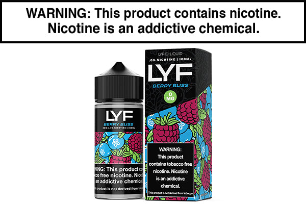 BERRY BLISS BY LYF E LIQUIDS 100ML