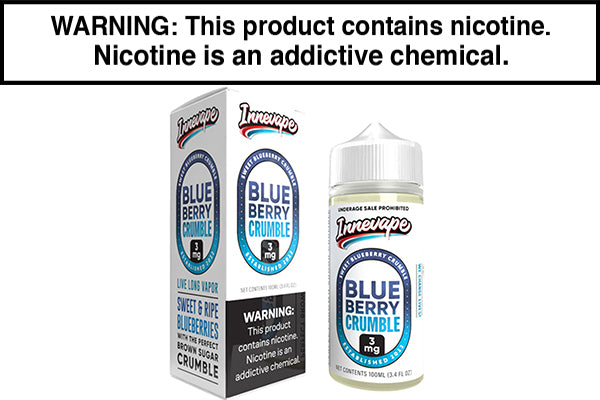 BLUEBERRY CRUMBLE BY INNEVAPE 100ML