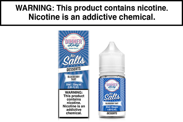 BLUBERRY TART BY DINNER LADY SALTS 30ML