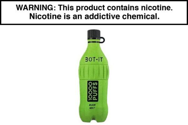 BOT-IT 10K DISPOSABLE VAPE - 10,000 PUFFS (5 PACK)