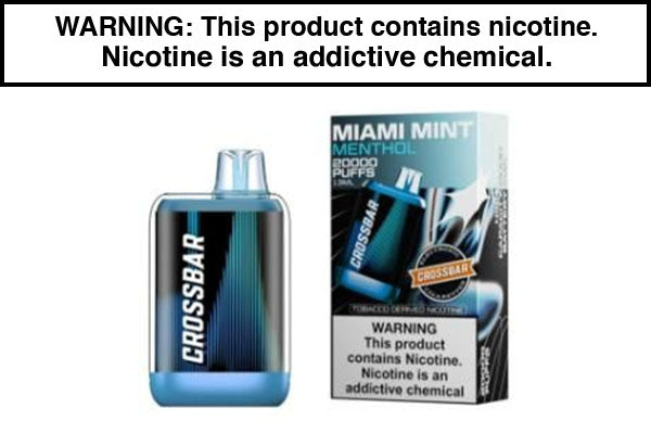 CROSSBAR 20K DISPOSABLE VAPE - 20,000 PUFFS - Vape Juice