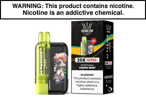 CROWN BAR ULTRA 25K DISPOSABLE VAPE - 25,000 PUFFS - Vape Juice
