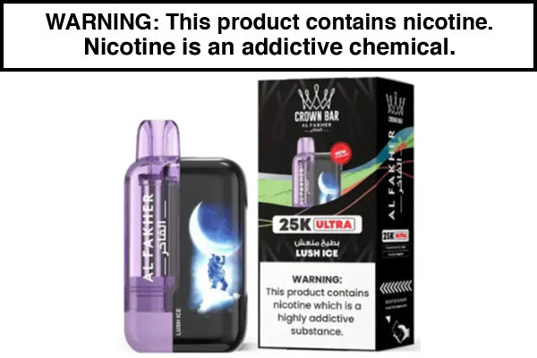 CROWN BAR ULTRA 25K DISPOSABLE VAPE - 25,000 PUFFS - Vape Juice