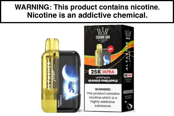 CROWN BAR ULTRA 25K DISPOSABLE VAPE - 25,000 PUFFS - Vape Juice