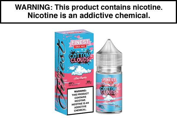 COTTON CLOUDS BY THE FINEST SALT NIC 30ML