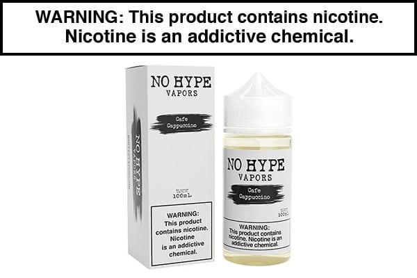 CAFE CAPPUCCINO BY NO HYPE 100ML