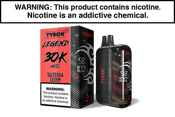 TYSON 2.0 LEGEND 30K DISPOSABLE VAPE - $16.49 - Vape Juice