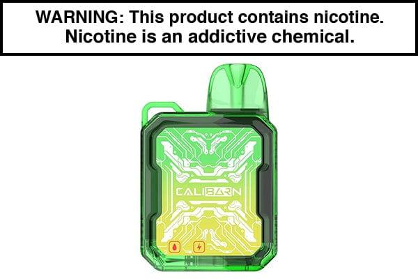 UWELL CALIBURN BAR B6000 12ML 6000 PUFF DISPOSABLE VAPE UWELL CALIBURN BAR B6000 12ML 6000 PUFF DISPOSABLE VAPE