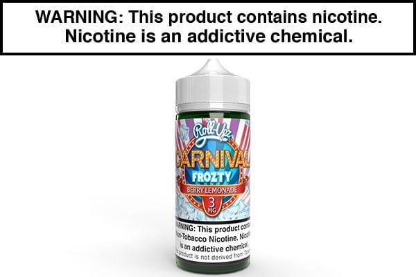 BERRY LEMONADE FROZTY BY JUICE ROLL UPZ CARNIVAL 100ML BERRY LEMONADE FROZTY BY JUICE ROLL UPZ CARNIVAL 100ML