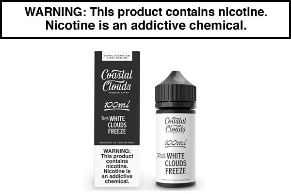 ICED WHITE CLOUDS FREEZE BY COASTAL CLOUDS 100ML