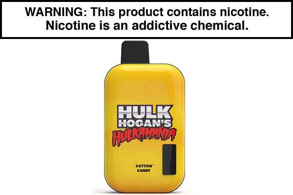 Hulk Hogan Disposable Vape 8000 Puffs - $11.95 Hulk Hogan Disposable Vape 8000 Puffs - $11.95