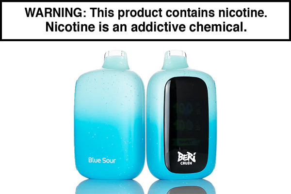 BERI CRUSH 50K DISPOSABLE VAPE - 50,000 PUFFS Blue Sour