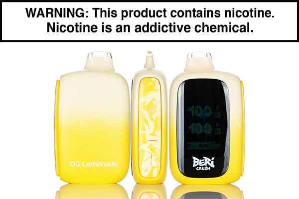 BERI CRUSH 50K DISPOSABLE VAPE - 50,000 PUFFS BERI CRUSH 50K DISPOSABLE VAPE - 50,000 PUFFS