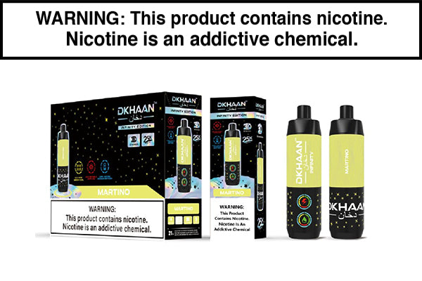 DKHAAN INFINITY 25K DISPOSABLE VAPE - 25000 PUFFS Martino