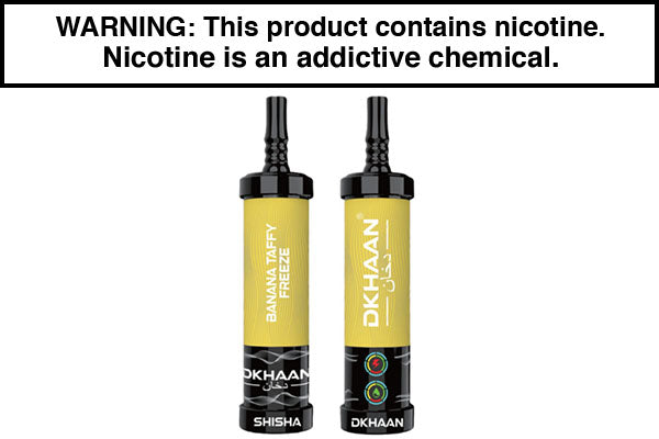DKHAAN SHISHA DISPOSABLE VAPE - 60,000 PUFFS