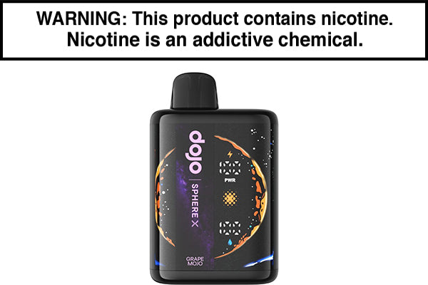 DOJO SPHERE X 40K DISPOSABLE VAPE - 40,000 PUFFS Grape Mojo