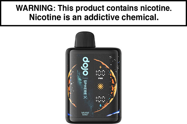 DOJO SPHERE X 40K DISPOSABLE VAPE - 40,000 PUFFS Miami Mint