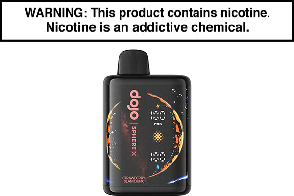 DOJO SPHERE X 40K DISPOSABLE VAPE - 40,000 PUFFS Strawberry Slam Dunk